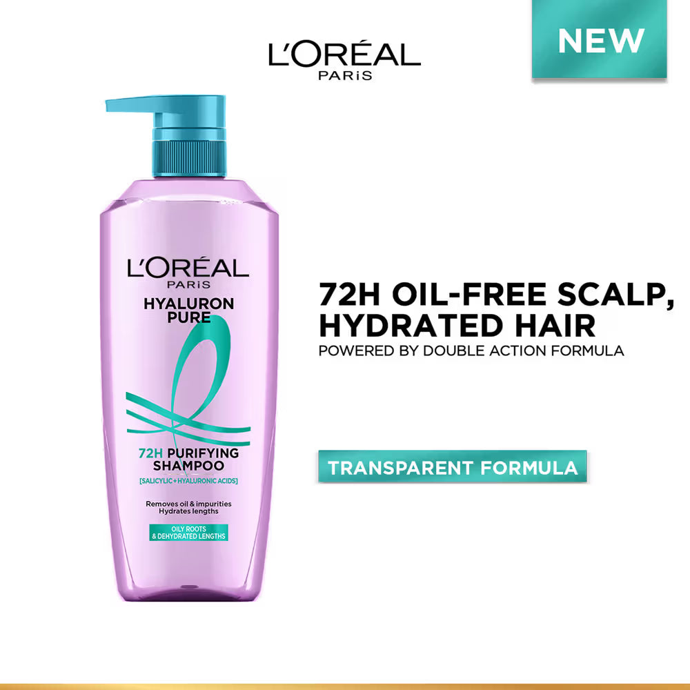 L’Oréal Paris Hyaluron Pure 72H Purifying Shampoo