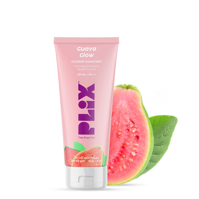 PLIX SPF 50+ Guava Glow Invisible Sunscreen