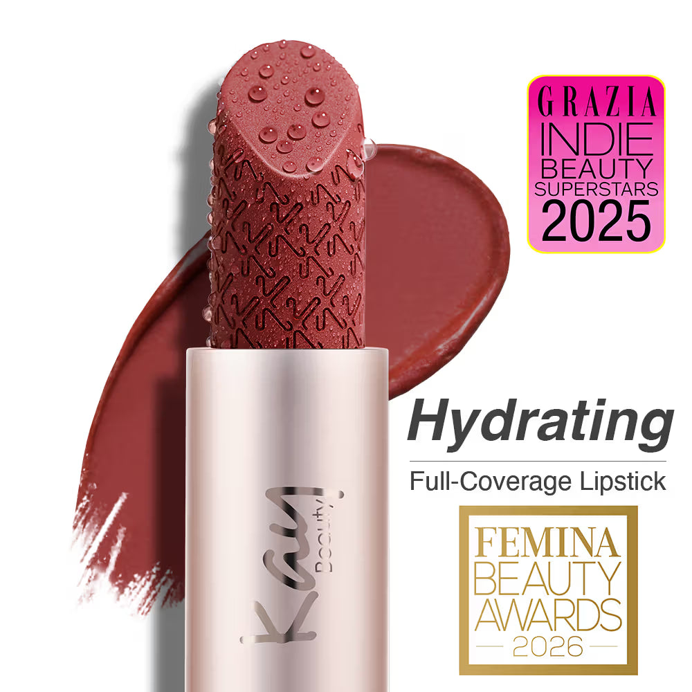 Kay Beauty Hydra Creme Serum Lipstick -Rich Color & Hyaluronic Acid for Deep Hydration