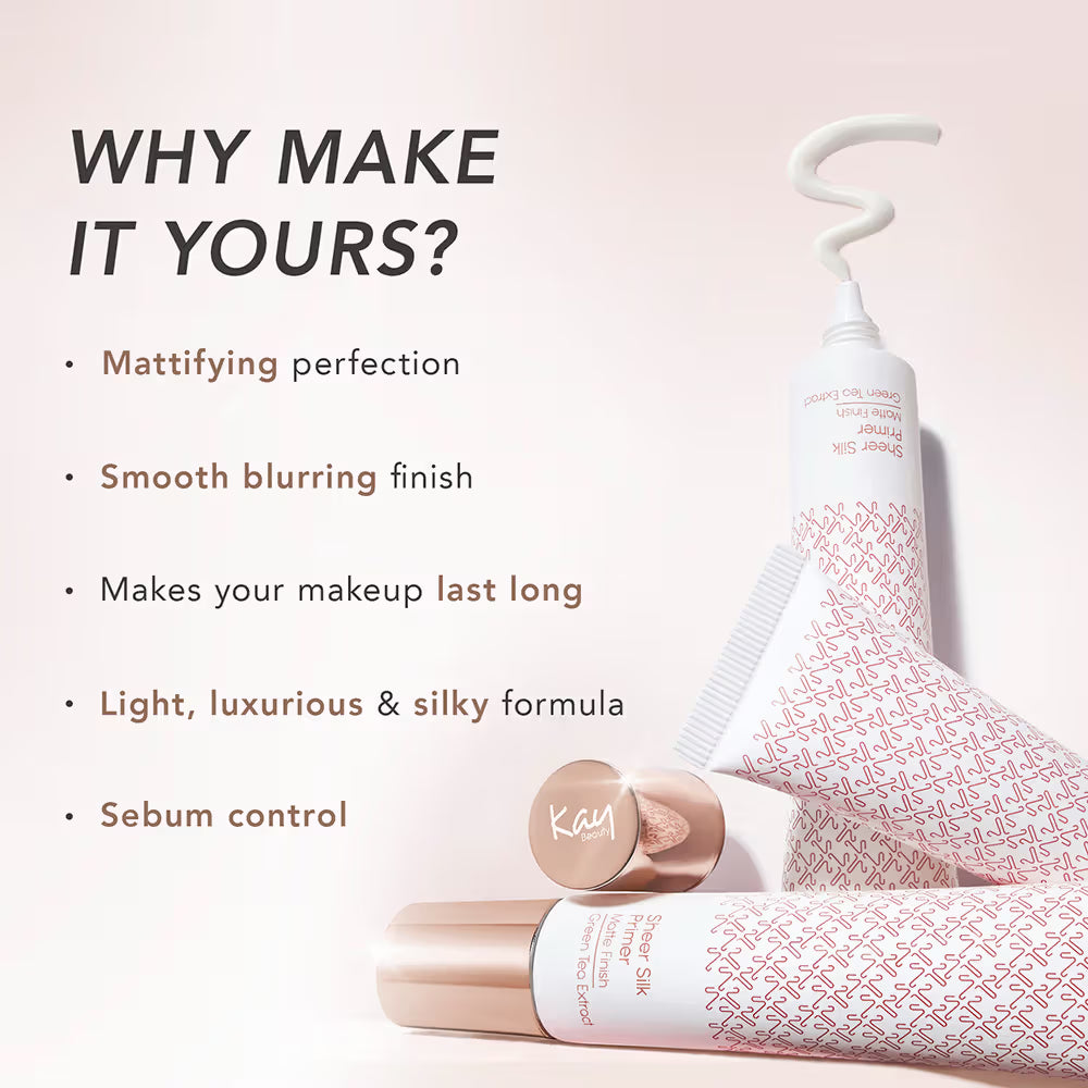 Kay Beauty Sheer Silk Primer With Green Tea Extract