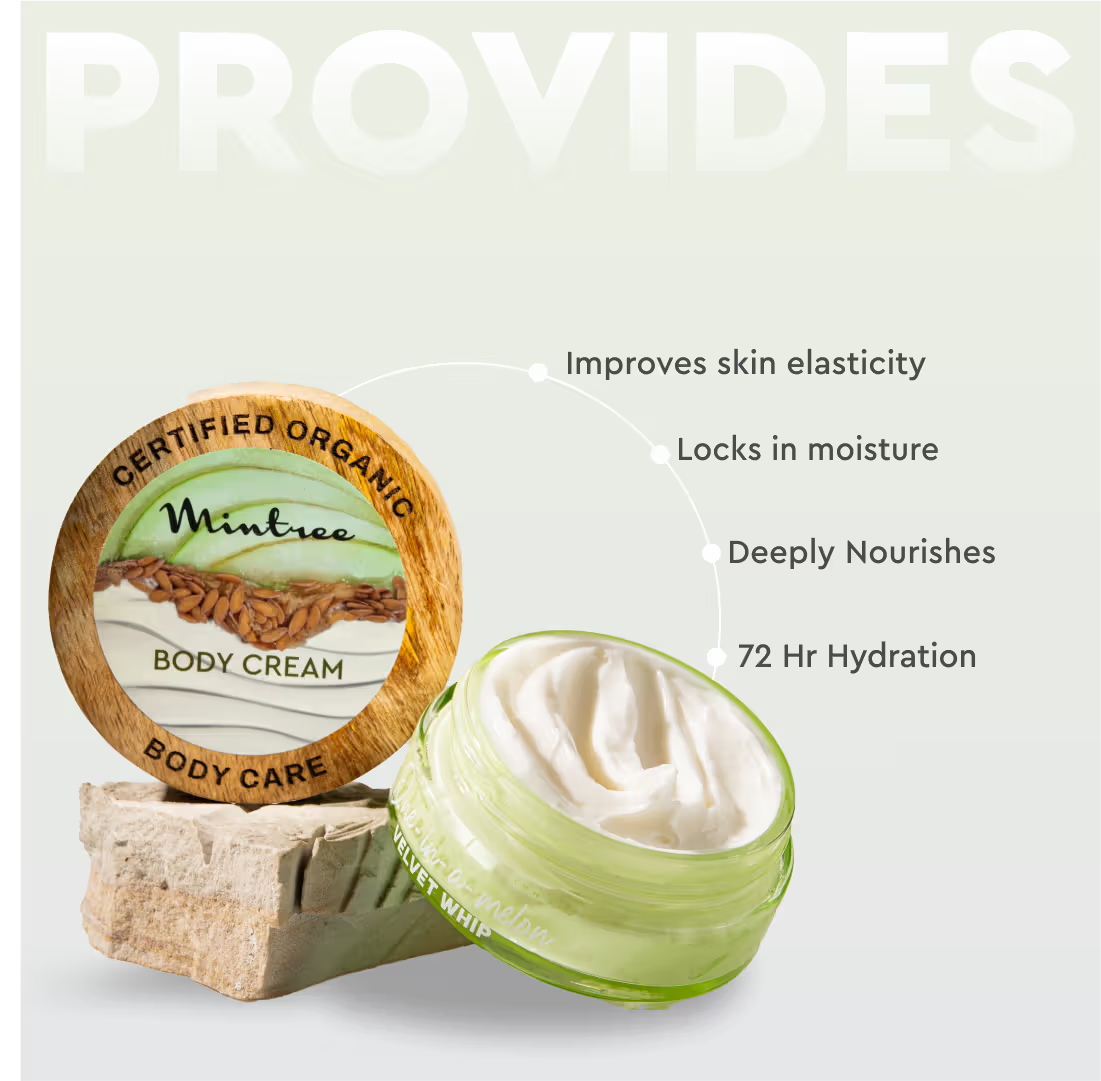 Mintree Organic Moisturizing Melon Body Butter