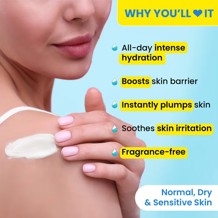 Dot & Key Blueberry Hydrate Barrier Repair Body Lotion, Long-Lasting Moisturization