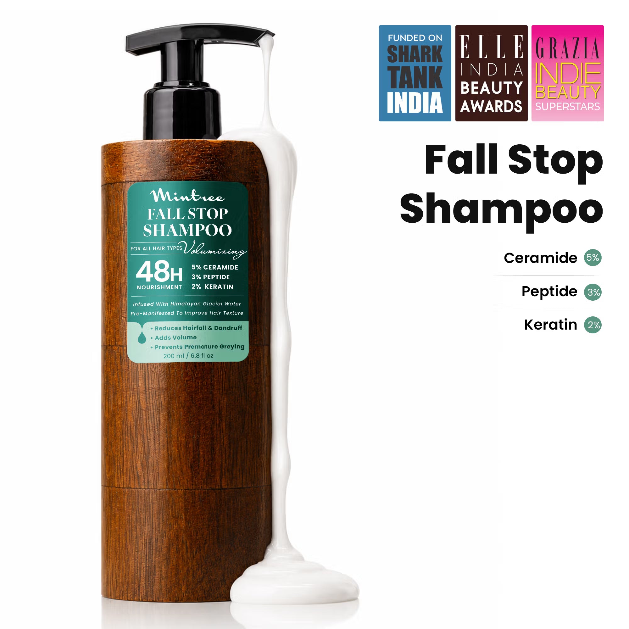 Mintree Organic Anti Hair Fall Shampoo