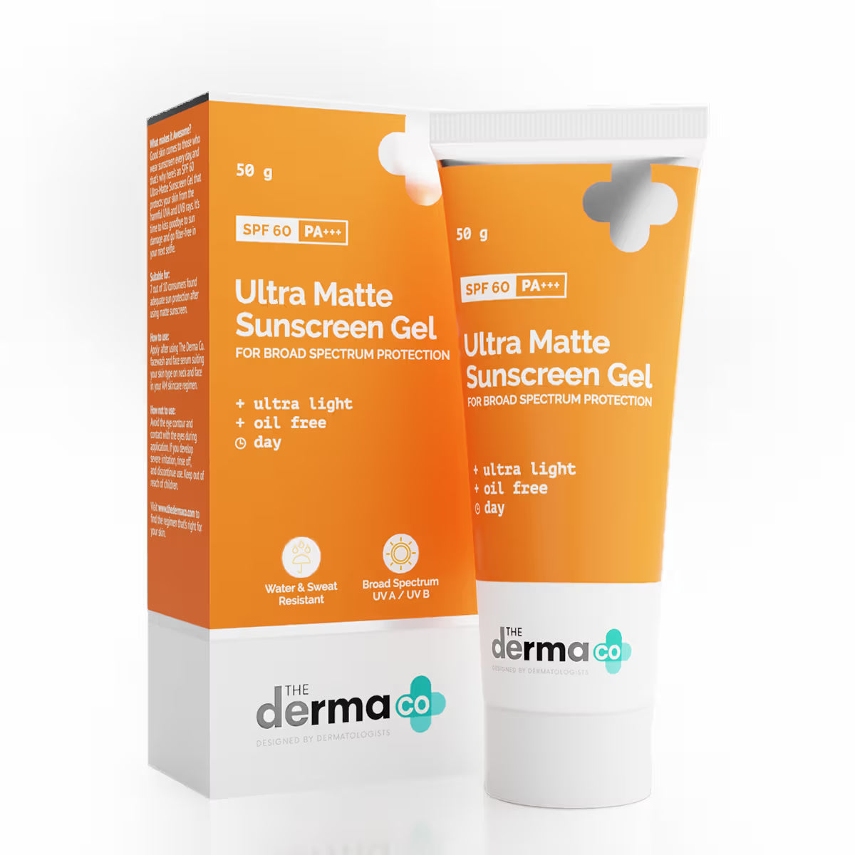The Derma Co Ultra Matte Sunscreen Gel With SPF 60 PA+++