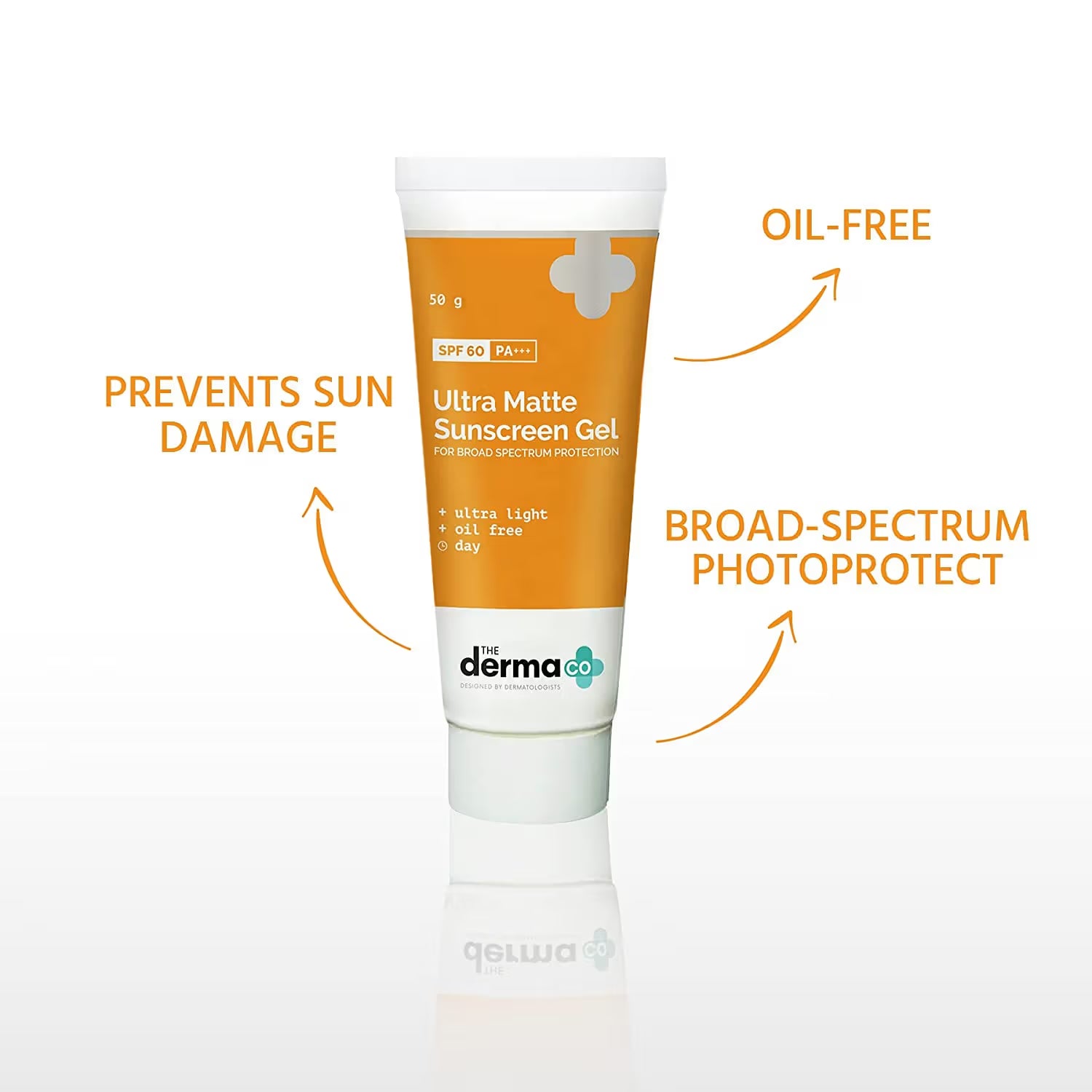 The Derma Co Ultra Matte Sunscreen Gel With SPF 60 PA+++