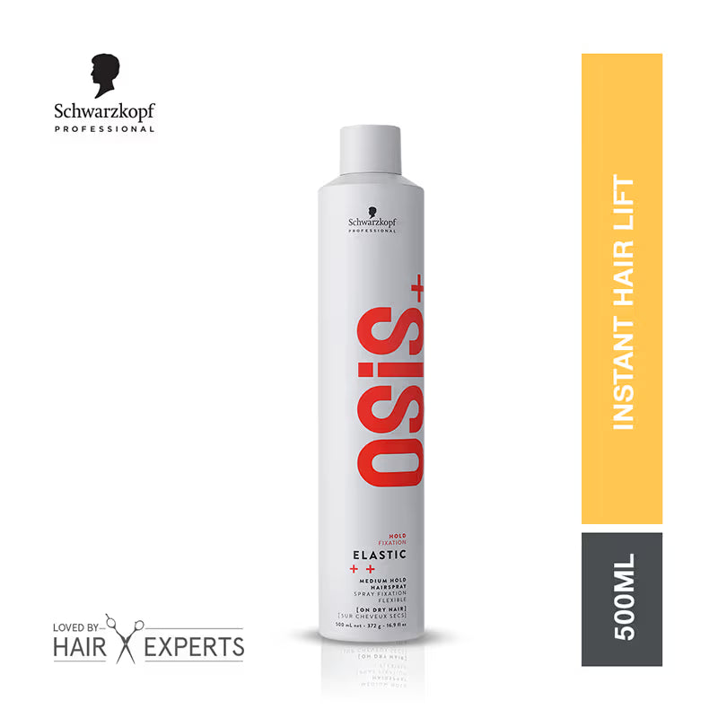 Schwarzkopf Professional Osis+ Elastic Anti Humidity Medium Hold Vegan Hair Spray