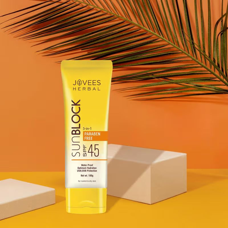 Jovees Herbal Sun Block Sunscreen SPF 45