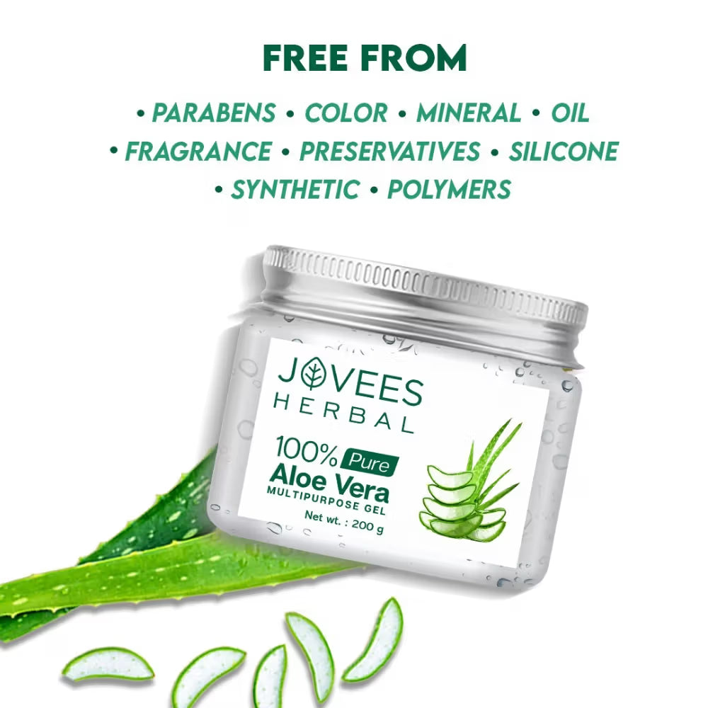 Jovees Herbal 100% Pure Aloe Vera Multipurpose Gel