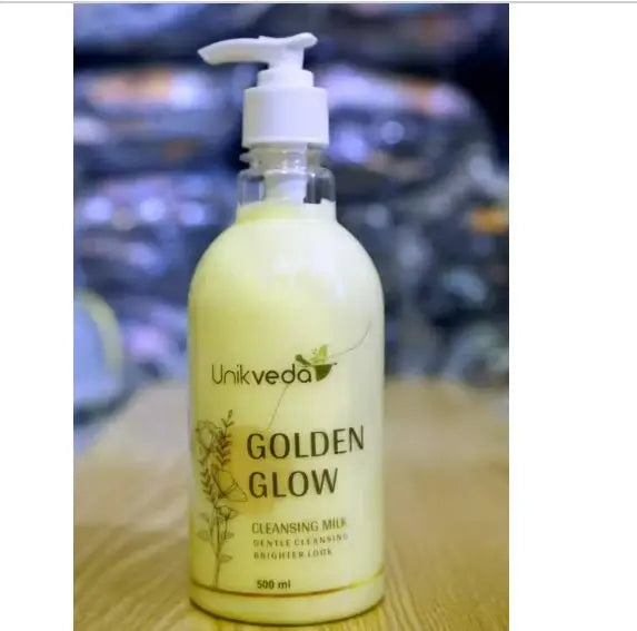 UNIKVEDA GOLDEN GLOW CLEANSING MILK 1L