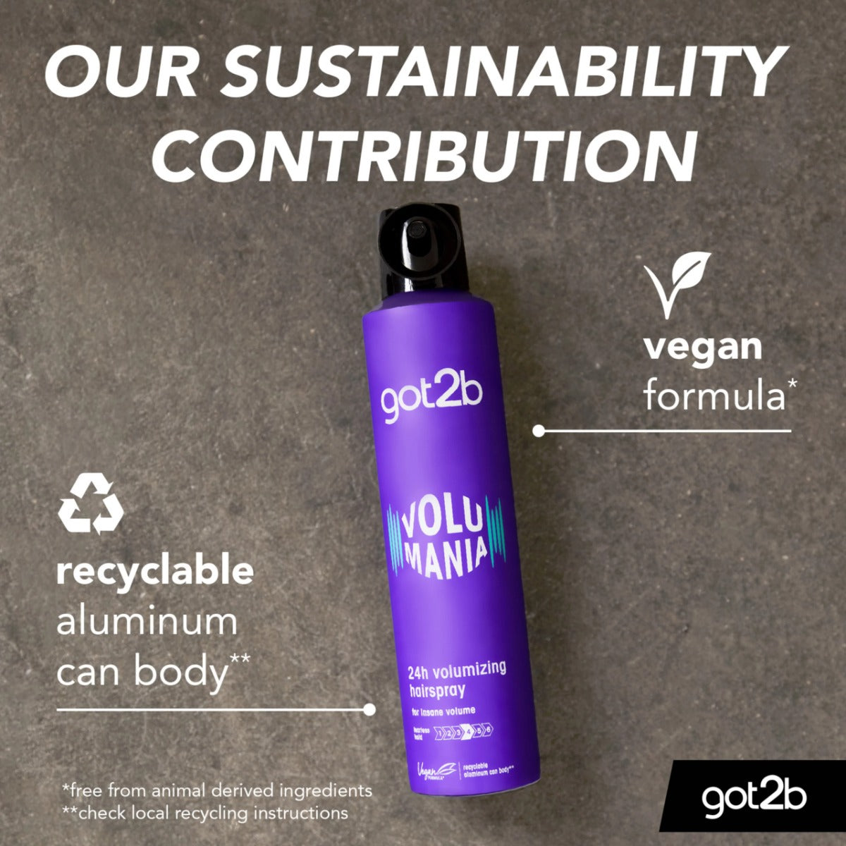 Schwarzkopf Got2b Volumania Hair Spray