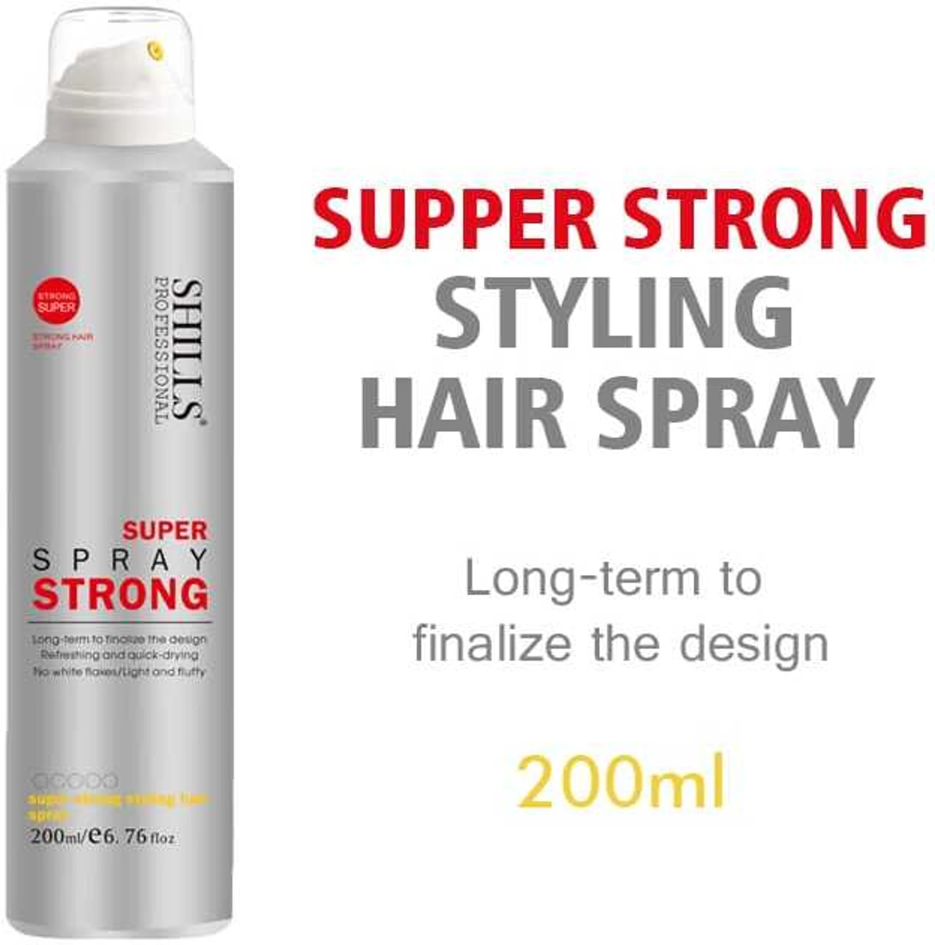 Shills Professional Suprt Strong Hair Spray Hair Styler