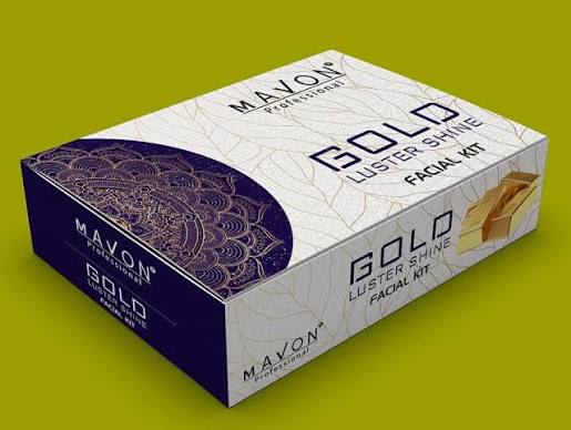Mavon gold lustre shine facial kit