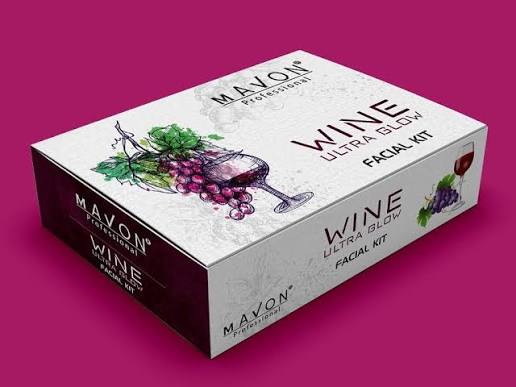 Mavon wine ultra glow facial kit