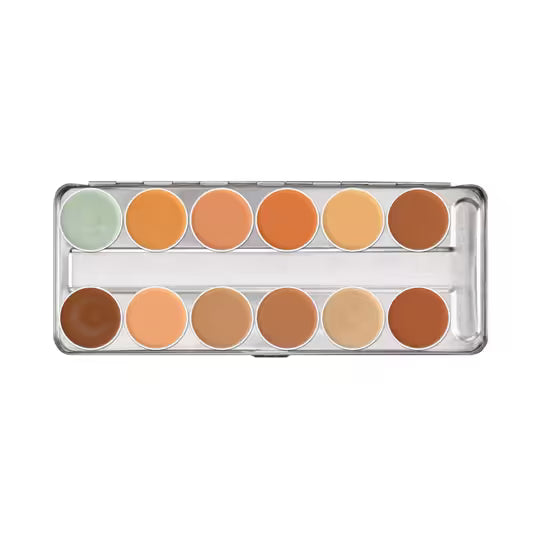 KRYOLAN Supracolor Palette 12 Colors - Jaipur1
