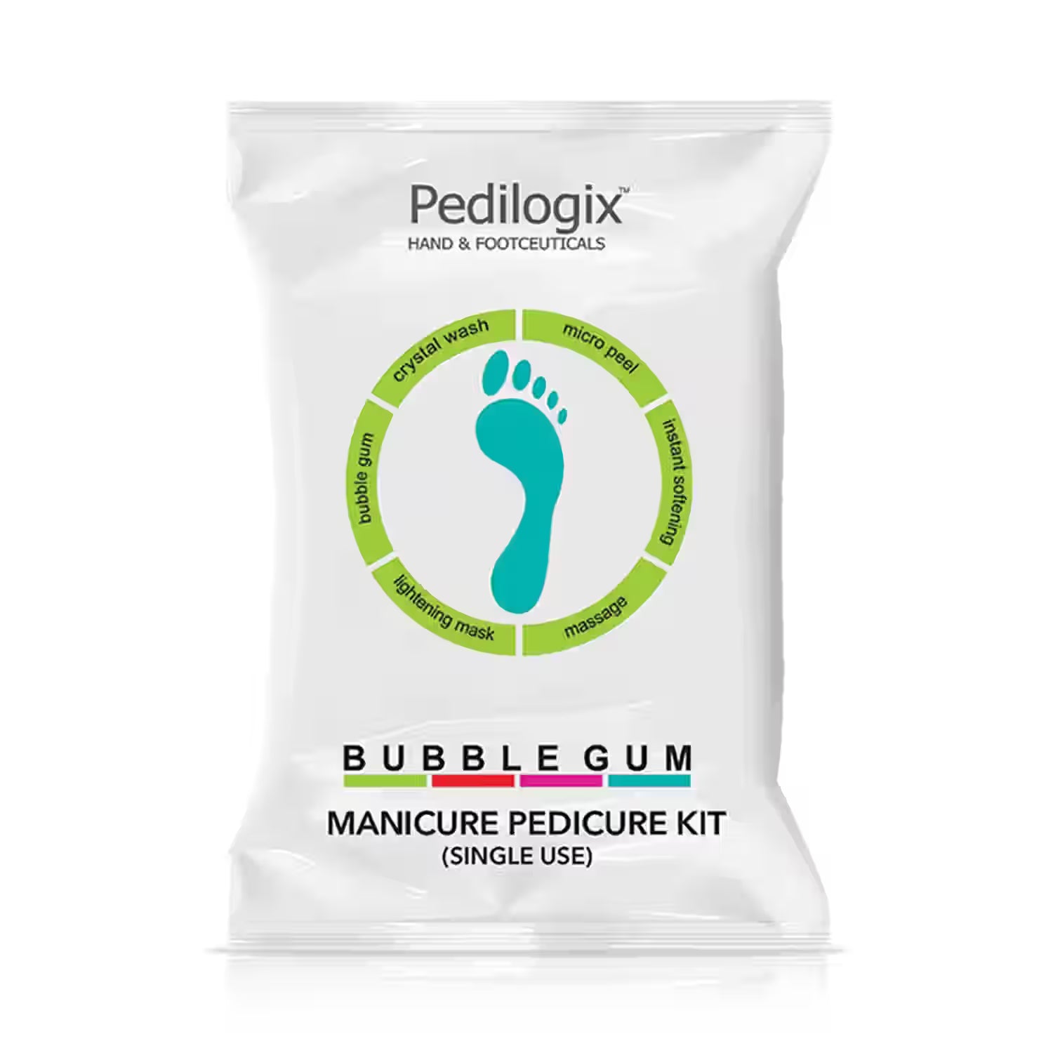 o3+ Pedilogix Bubble Gum Manicure Pedicure Kit