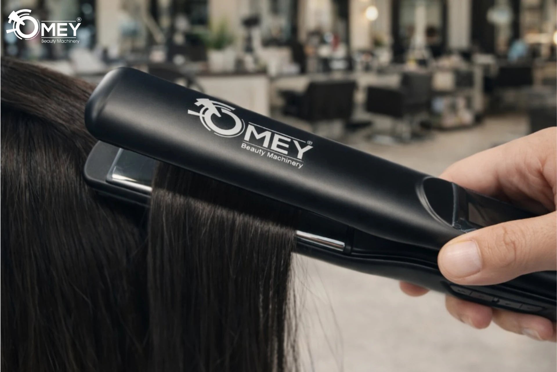 omey OM-101 Hair Straightener (Black)