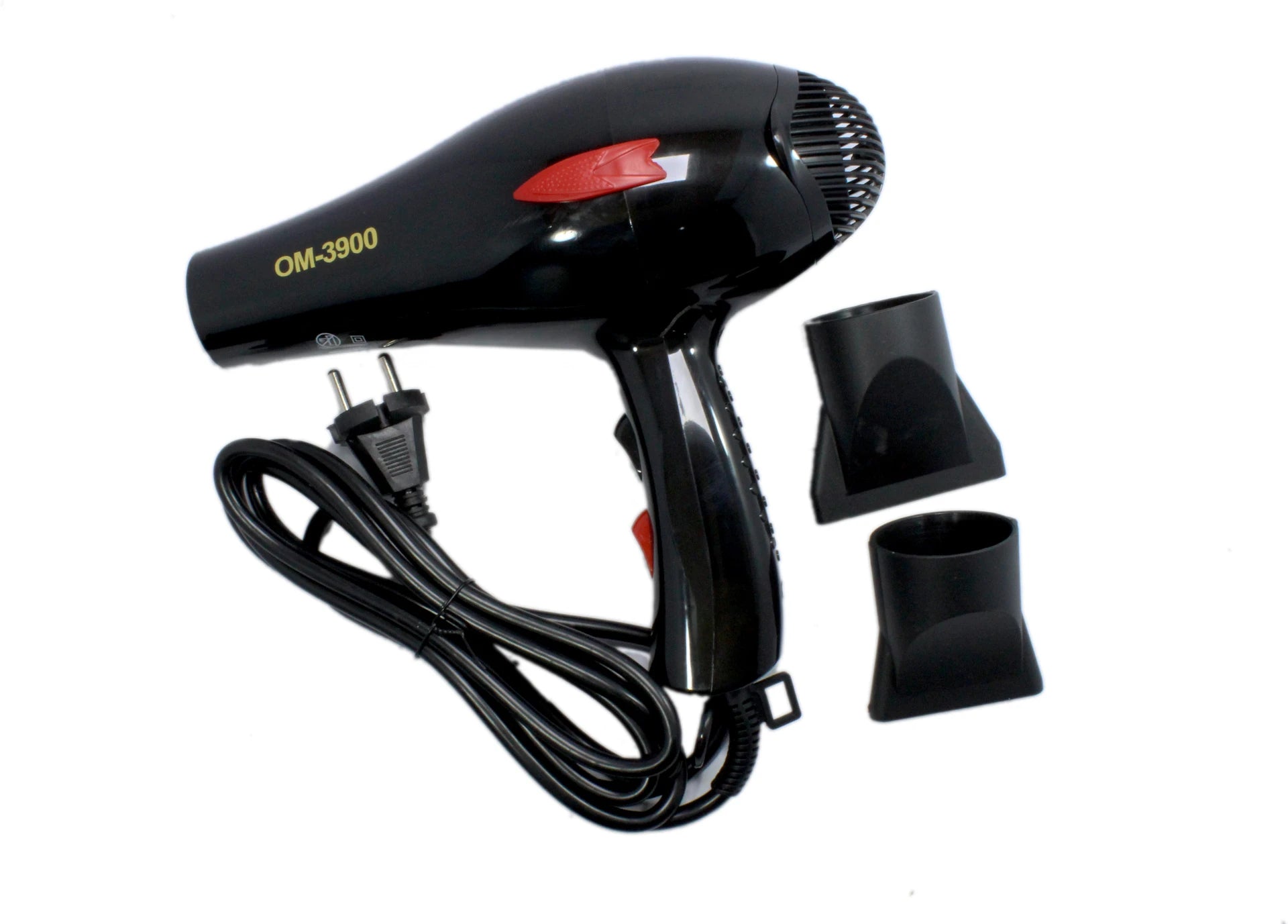 omey OM-3900 Hair Dryer (2000 W, Black)