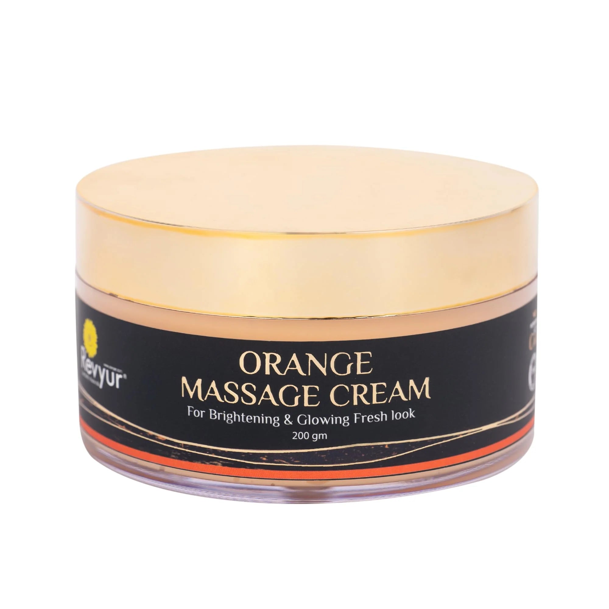 Revyur Orange Massage Cream, Nourishing and Glowing Preparation