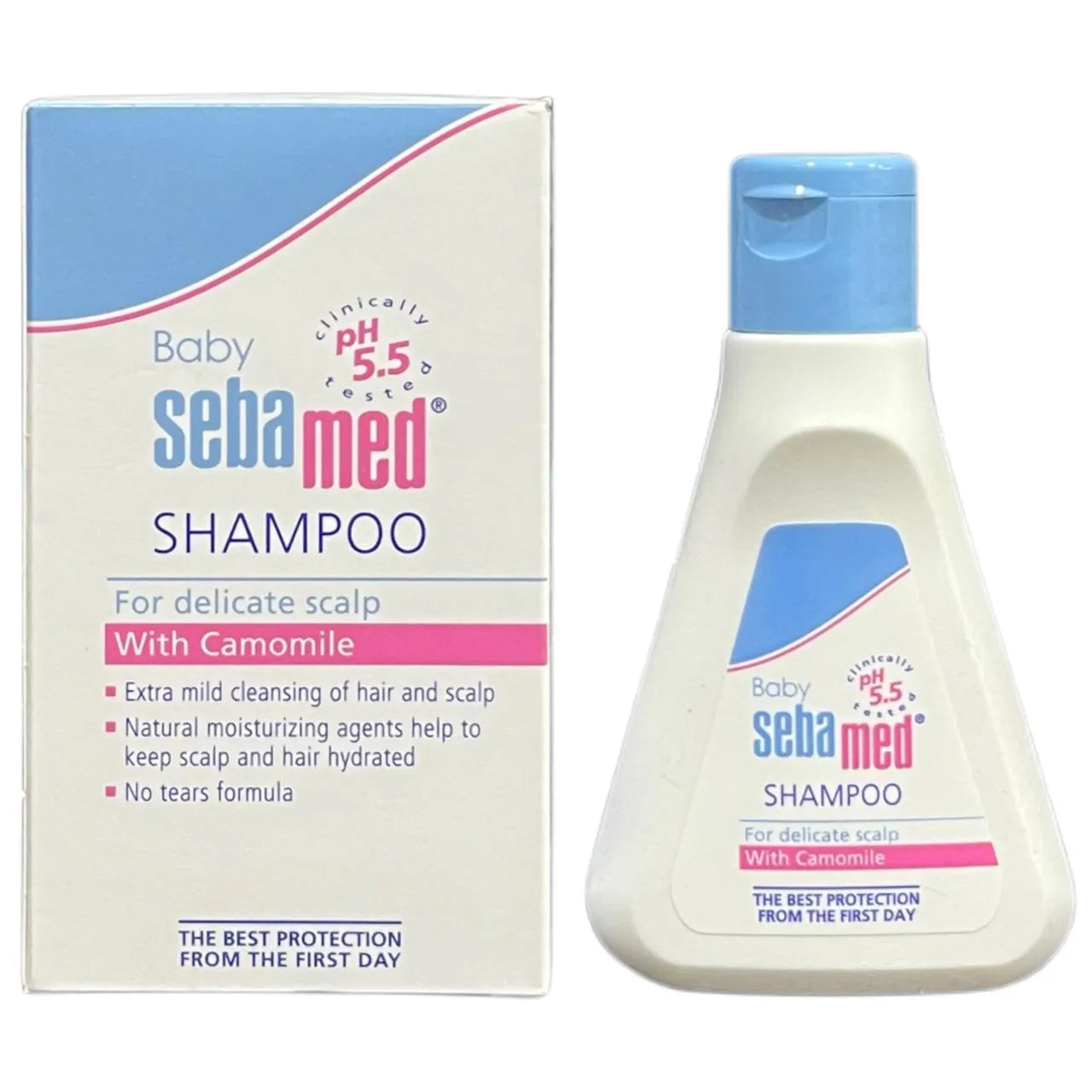 Sebamed Baby Shampoo, pH 5.5, Ideal For Newborn’S Delicate Scalp, No Tears