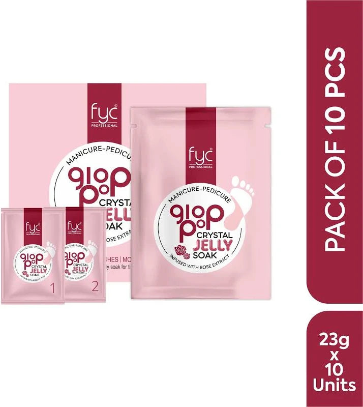 FYC PROFESSIONAL  Glop-Pop Jelly Soak Anti-Stress Rose Mani-Pedicure
