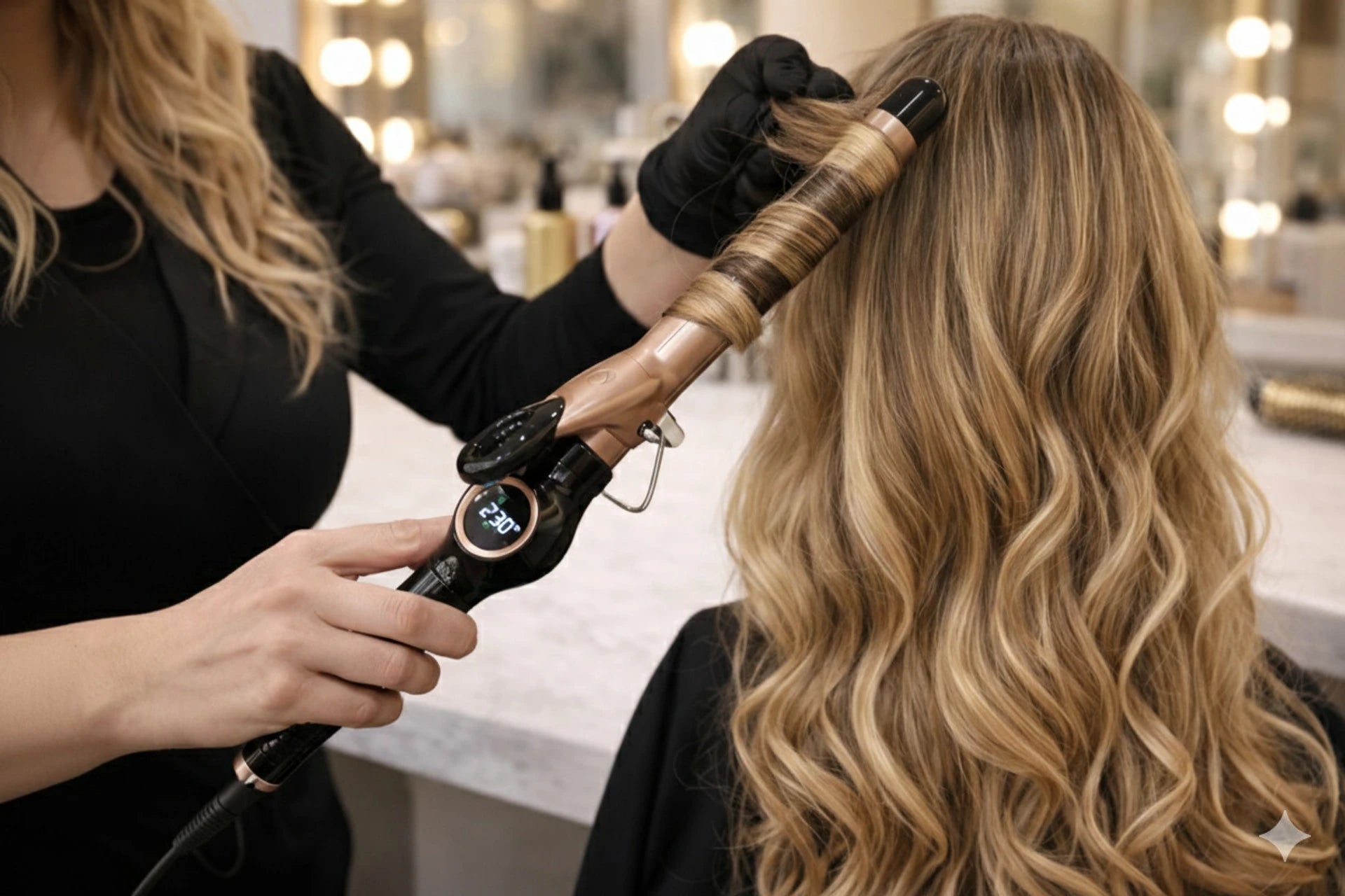 omey TWISTO HAIR CURLER OM-22 MM Hair Curler (Black)